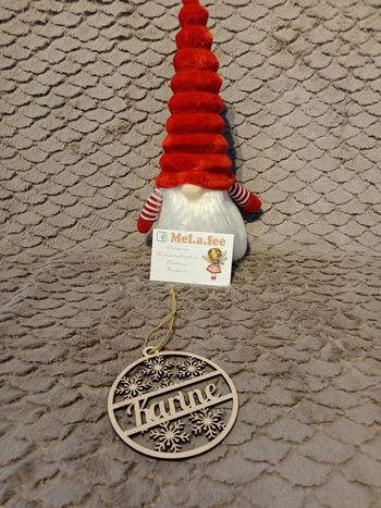Boule de Noël personnalisée