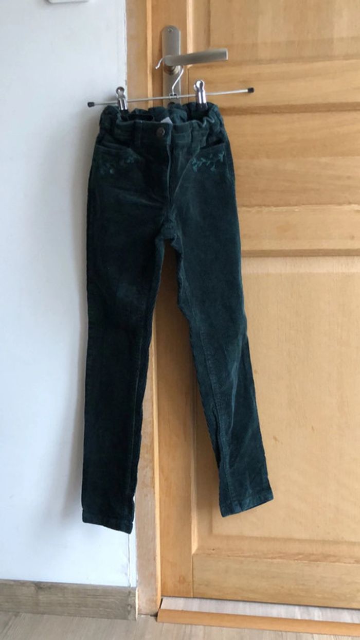 Pantalon velour cotelé