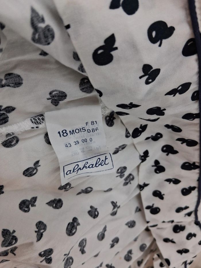 Robe d'été Alphabet taille 18 mois - photo numéro 3