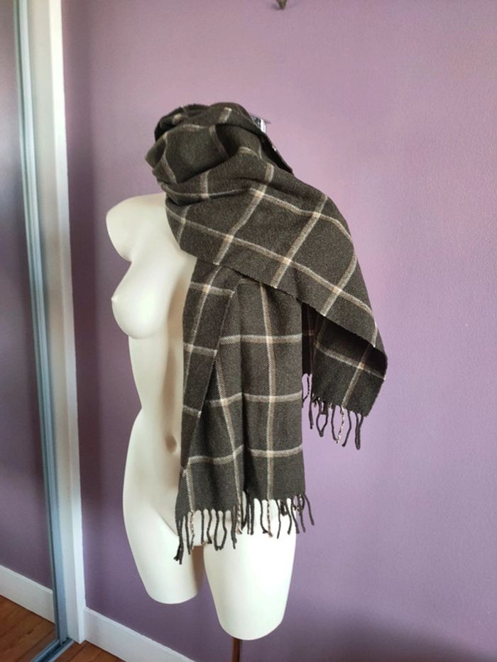 Écharpe en laine vintage