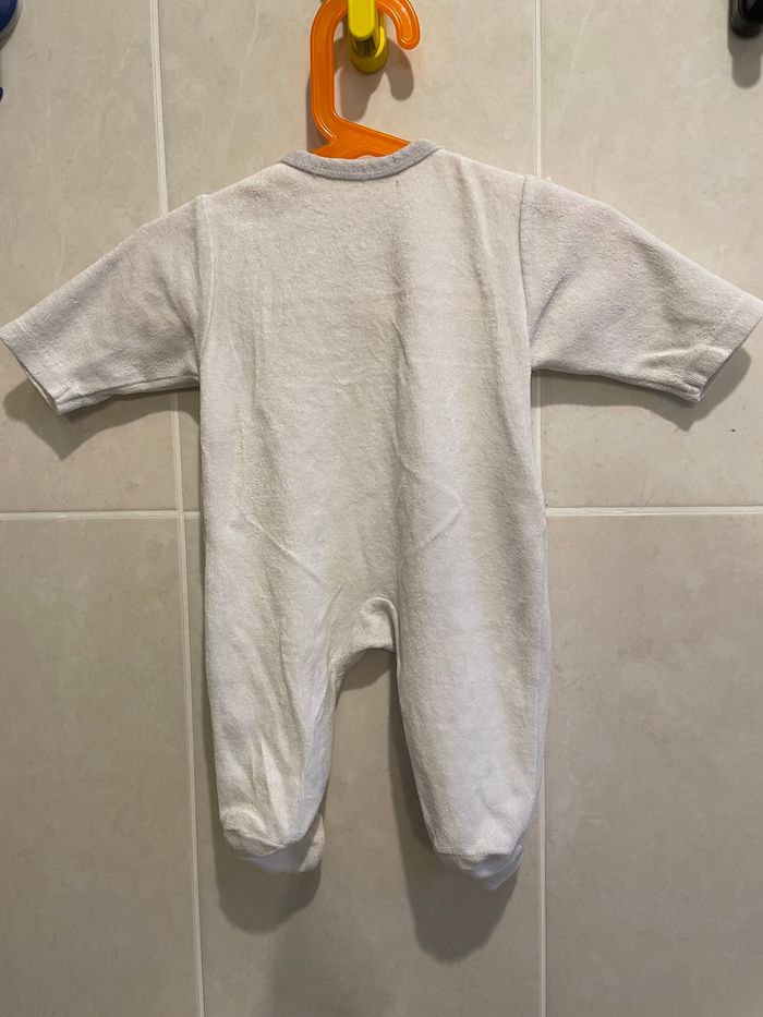 Pyjama velours bébé garçon 3 mois - photo numéro 3