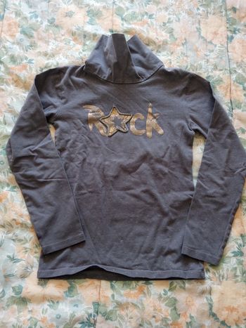 Sous pull gris in extenso 10 ans