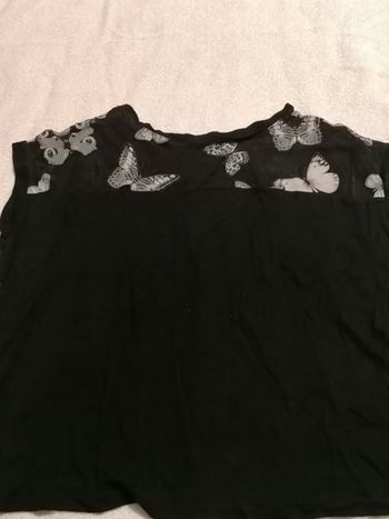 Tee-shirt haut transparent