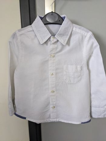Chemise élégante garçon 3 pommes, 2 ans