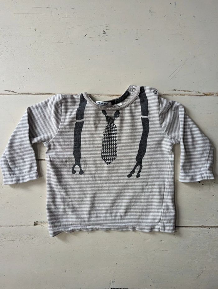 Tee-shirt ML 12 mois