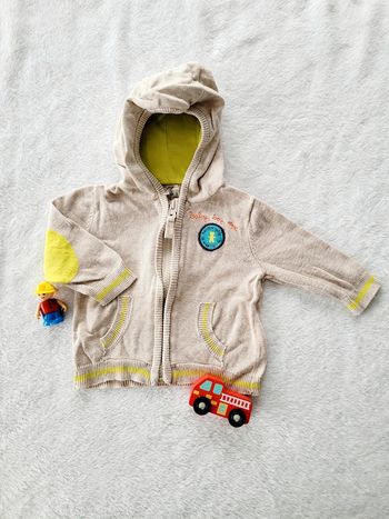 Gilet zippé "baby boy"