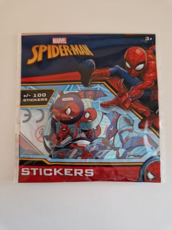 Petits autocollants Spiderman
