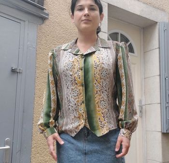 Jolie chemise Vintage pour taille 40