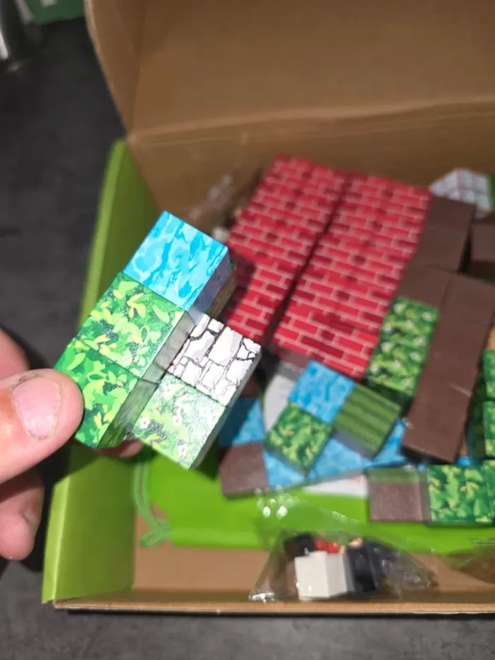 [NEUF] Lot de 100 cubes magnétiques type minecraft - photo numéro 3