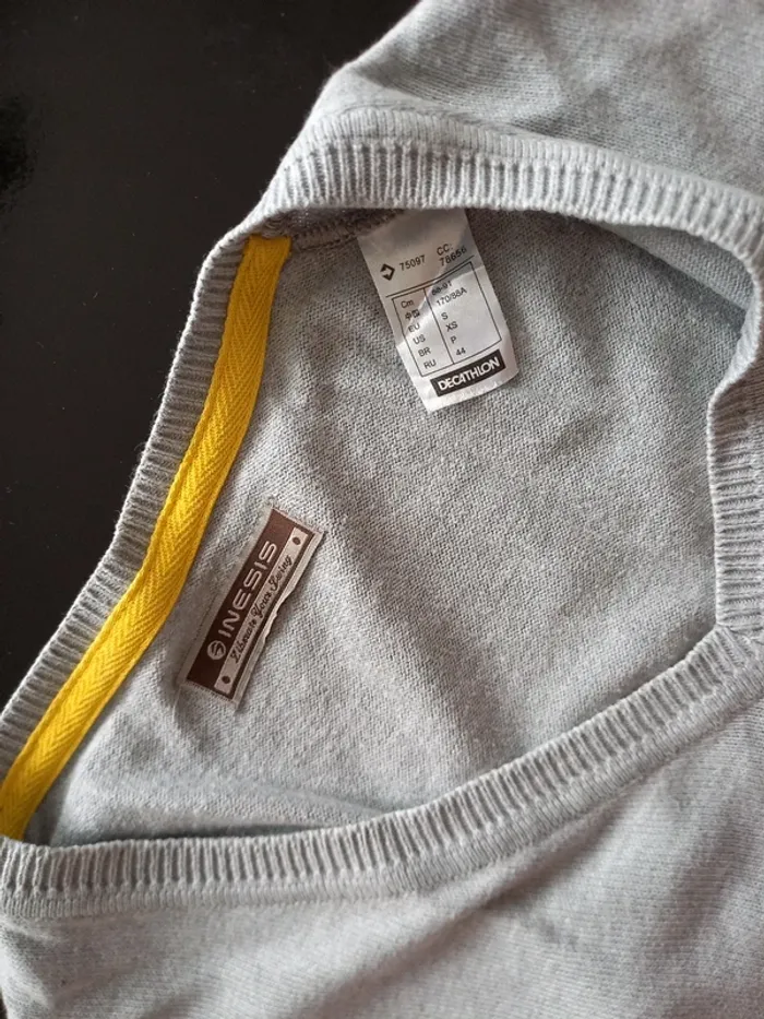 Pull gris homme T.S - photo numéro 7
