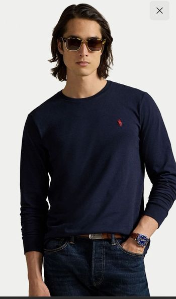 T-shirt ralph lauren homme navy s