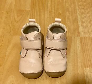 Kickers sabio fille rose pâle