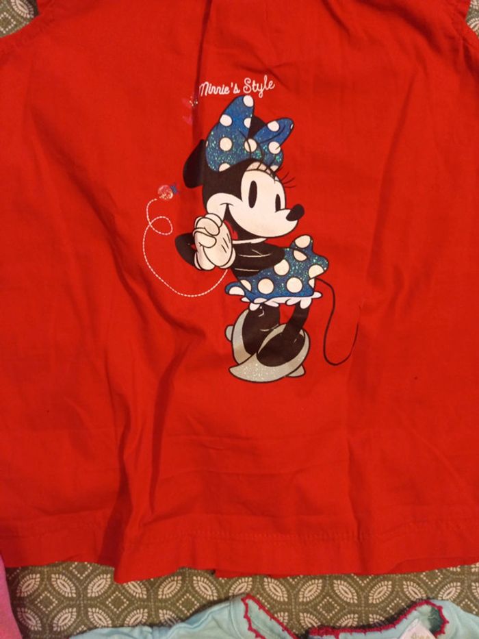 Lot vêtements fille Disney taille 12m - photo numéro 6