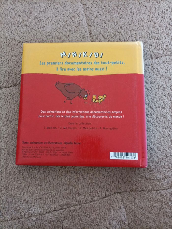 Livre Minikidi : Mes petits - photo numéro 2