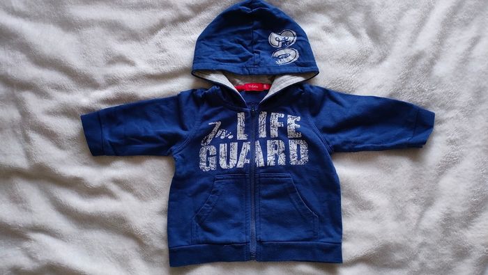 Sweat zippé 6 mois