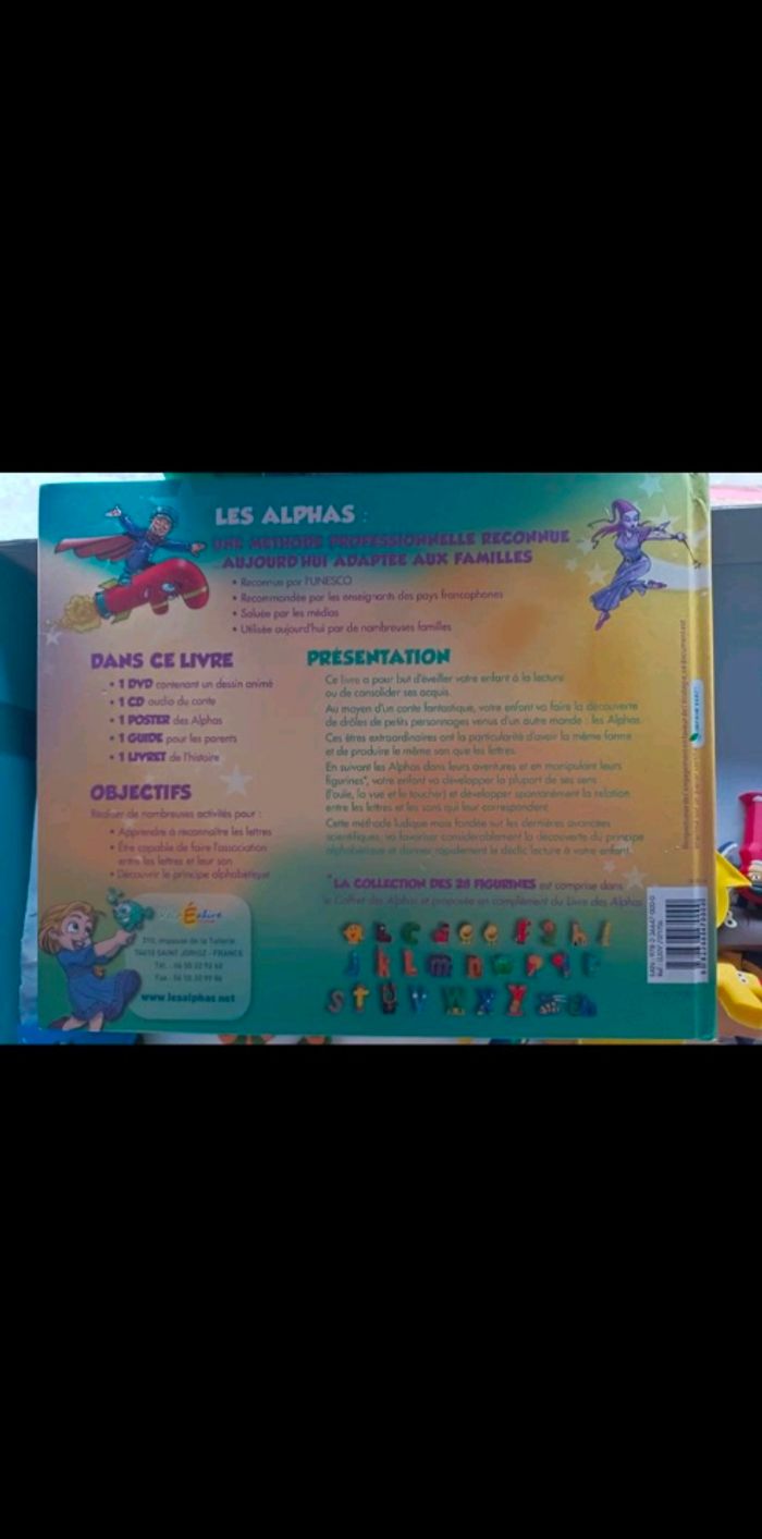 Le grand coffret des lettres des Alphas - Apprendre à lire - photo numéro 6