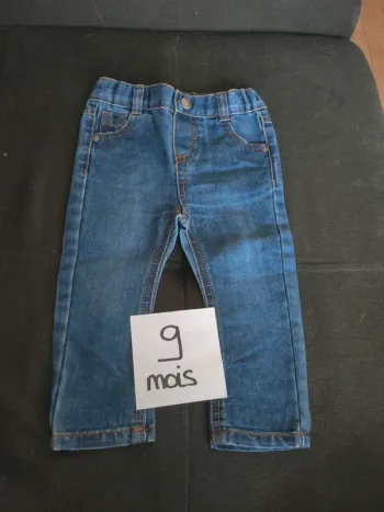 Jeans garçon 9 mois tape a l'oeil