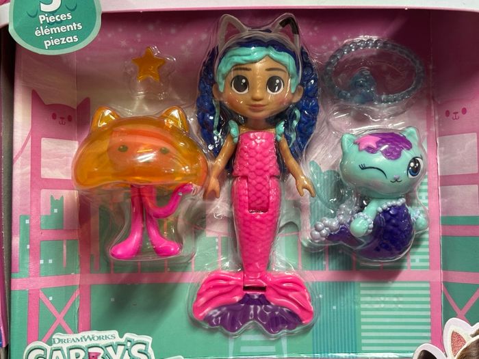 Coffret Gabby chat sirène Amis mer-veilleux Gabby’s Dollhouse - photo numéro 2