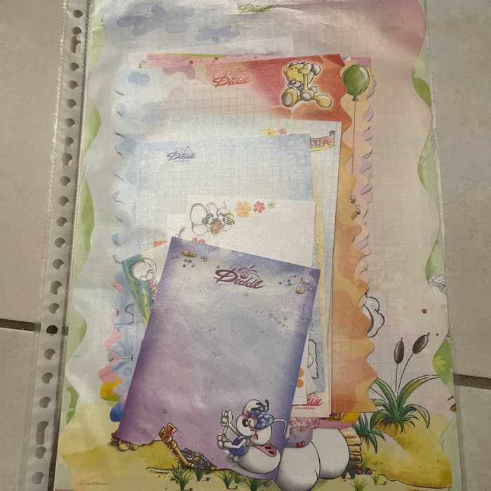 Lot de 25 feuilles Diddl