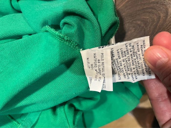 Polo Ralph Lauren vert taille M - photo numéro 6