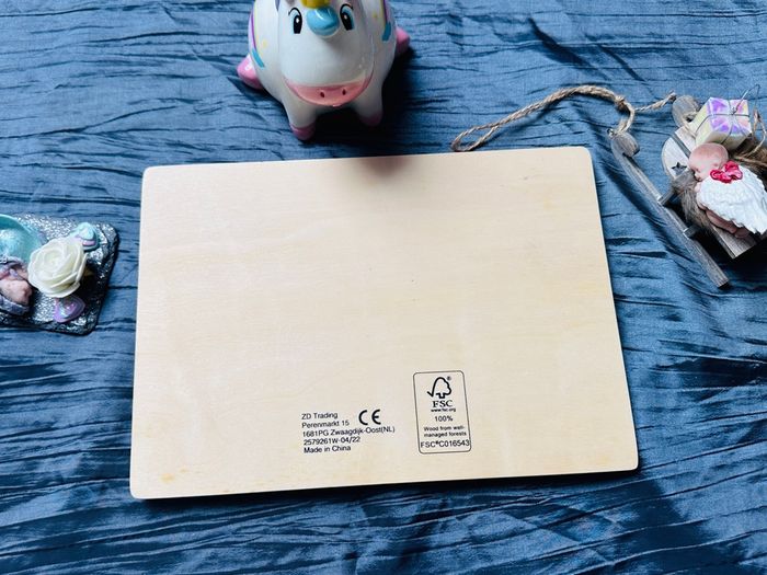 Puzzle en bois Animaux de la Ferme - Éveil Bébé - photo numéro 3