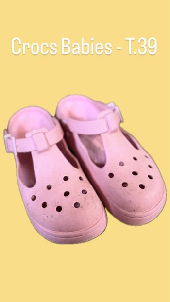 Crocs Maryjane T39- Rose