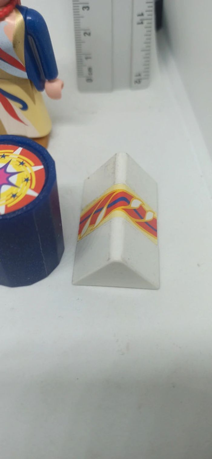 Femme artiste de spectacle avec chiots et accessoires playmobil - photo numéro 4