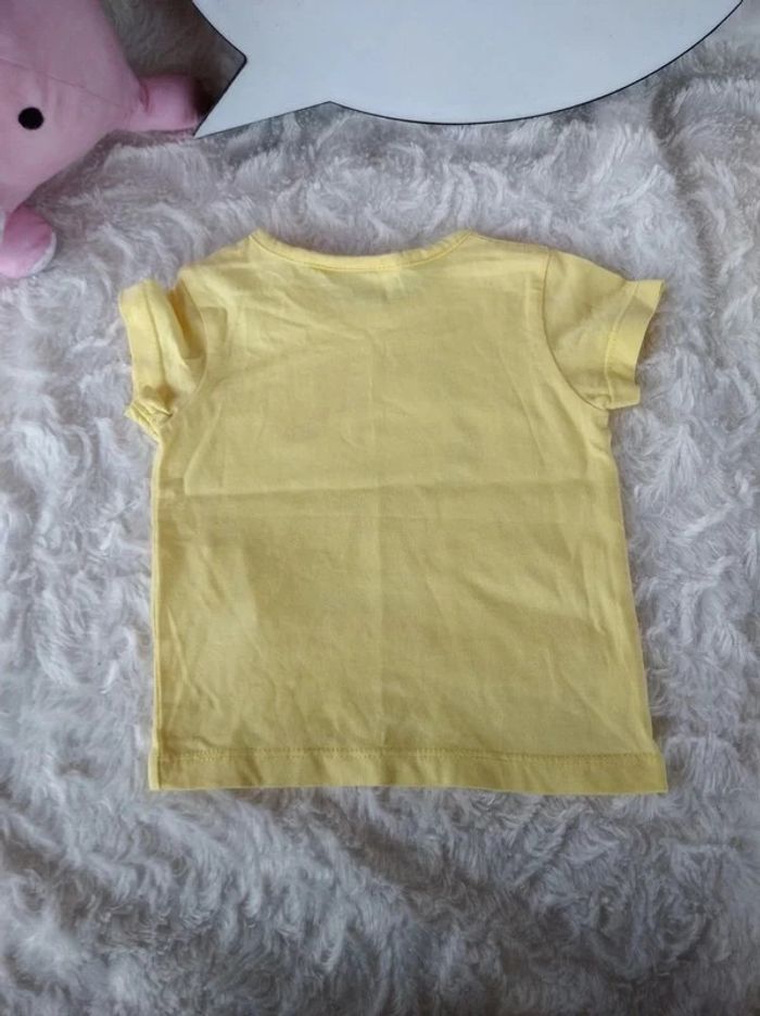 Tee shirt chemise manches courtes Fille 3 mois Hello Kitty 100% coton - photo numéro 10