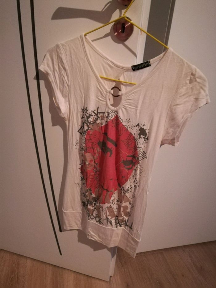 T shirt dos nu