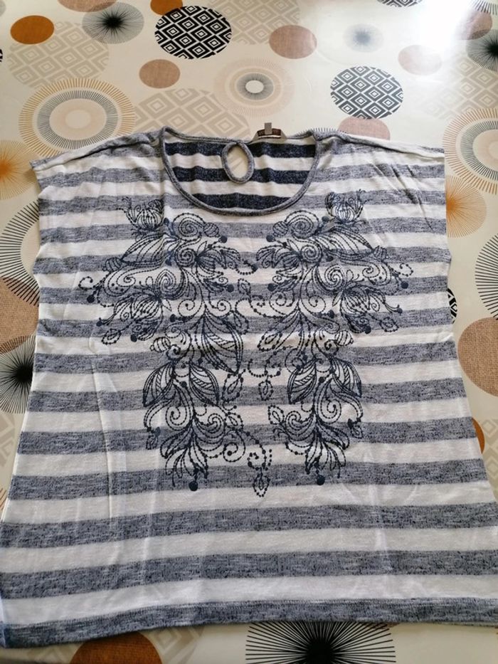 T shirt msmode sans manches taille L