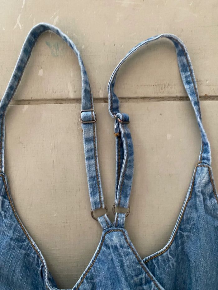 Salopette en jeans Zara Kids à bretelles 11 / 12 ans 152 cm - photo numéro 11