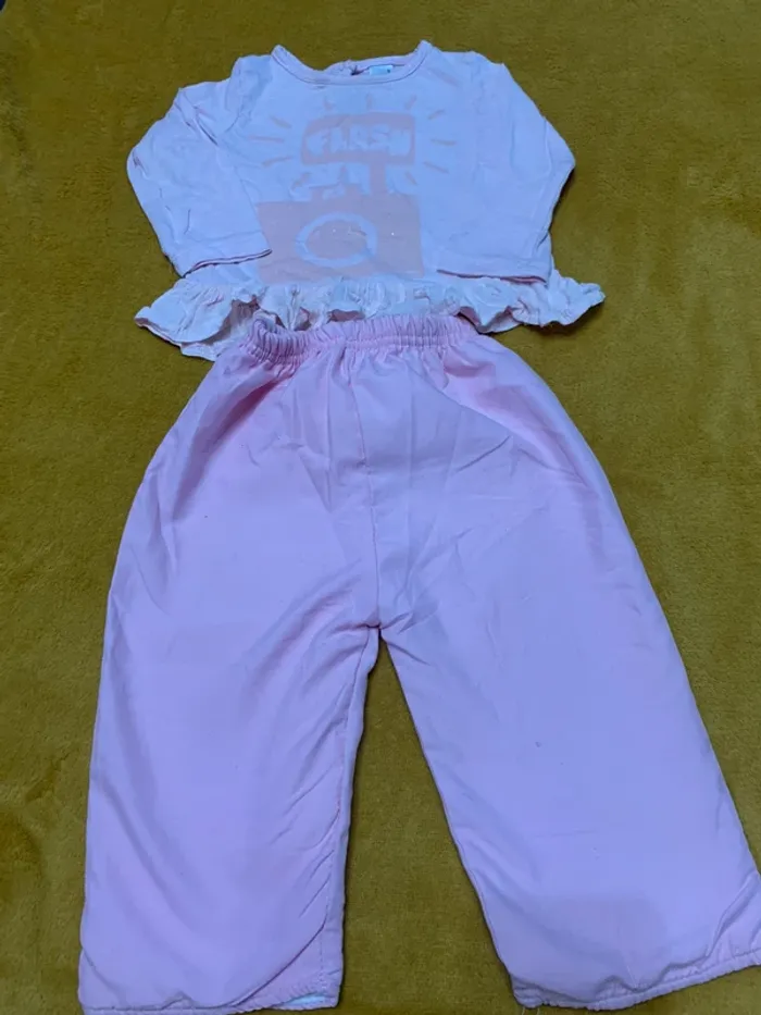 Ensemble fille  taille 9 mois - photo numéro 2