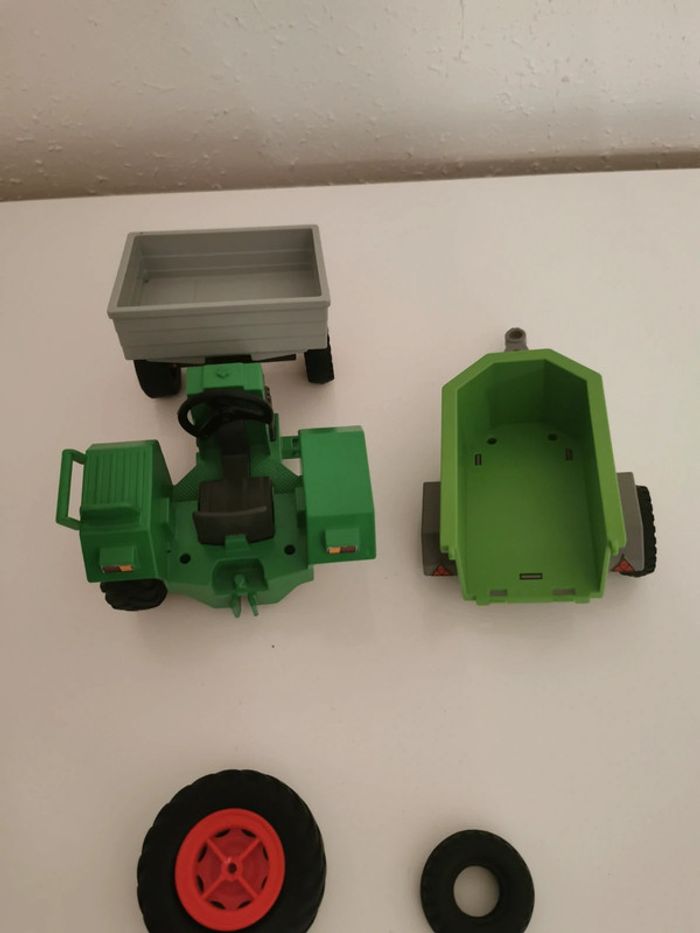 Playmobil 4497 pièce détaché fermier tracteur faucheuse - photo numéro 9