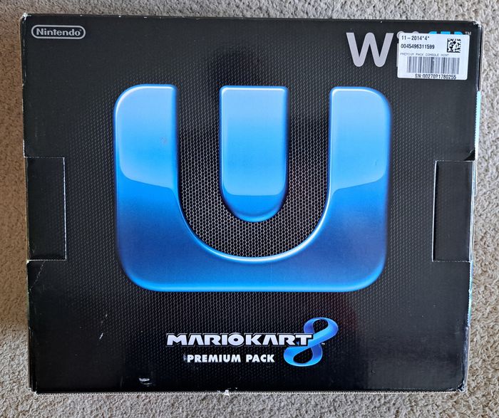 🎮 Boite vide Nintendo Wii U Mario Kart 8 Premium Pack - photo numéro 3