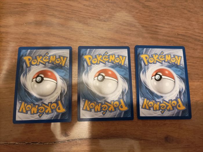 Lot de 3 cartes Pokemon 151 Holo Abra Kadabra Alakazam EX - photo numéro 5