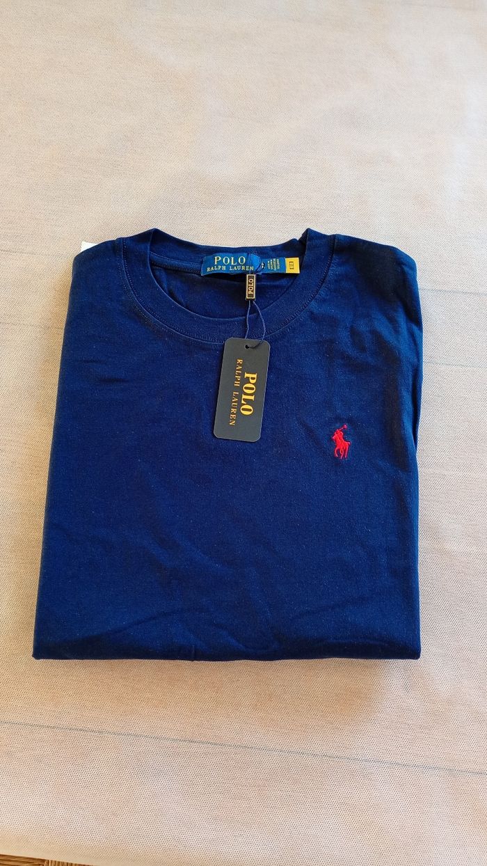 Tee shirt ralp lauren bleu M ralp - photo numéro 2