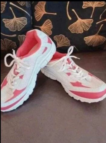 Tennis Femme - Blanc / Rose - 39