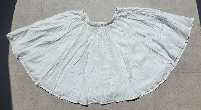 Jupe patineuse blanche American Vintage taille S