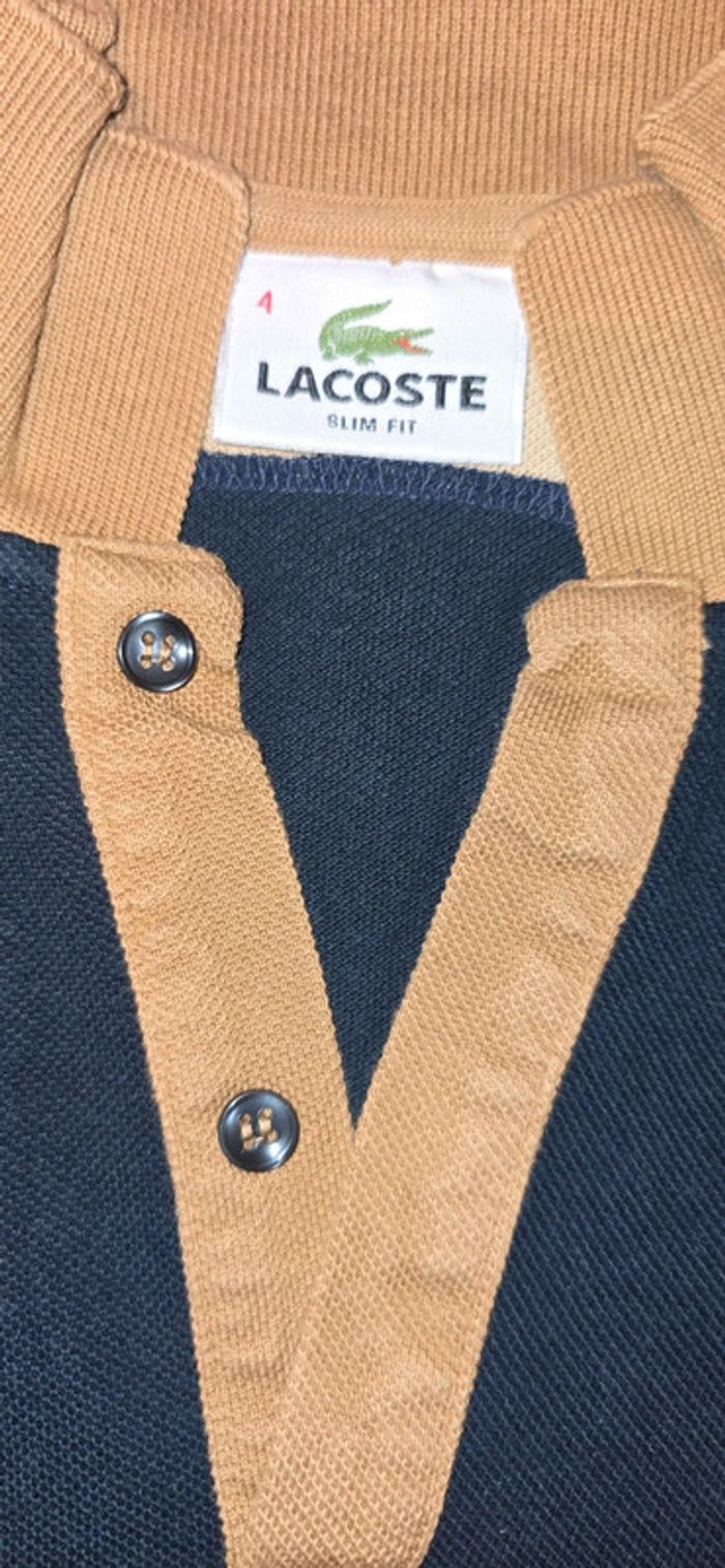 Lot de 3 polos Lacoste, taille 3 et 4 - photo numéro 4
