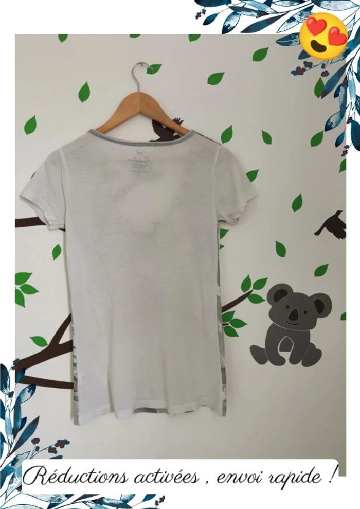 T-shirt sympathique style femme S - photo numéro 3