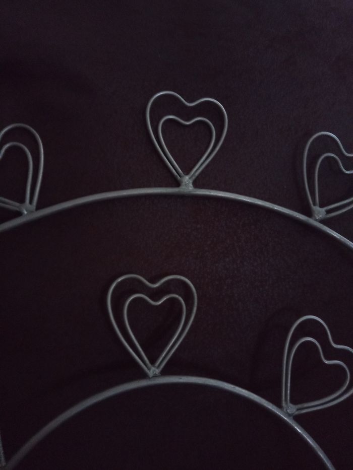 Joli Porte-Photos "Coeur" en métal - photo numéro 3
