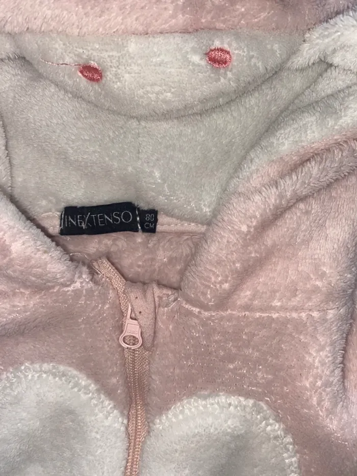 Combinaison pyjama Inextenso bébé licorne rose 🦄 80 cm - photo numéro 6