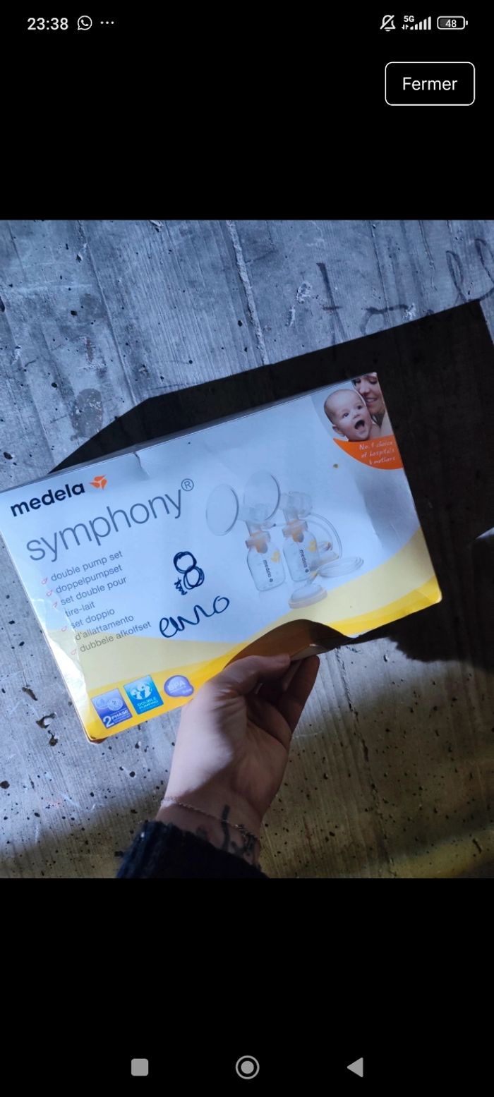 Tire lait bébé neuf