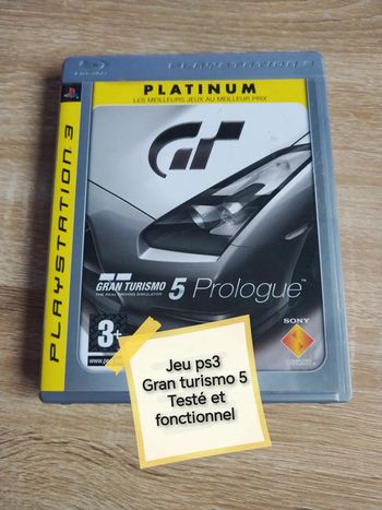 Jeu ps3 gran turismo 5