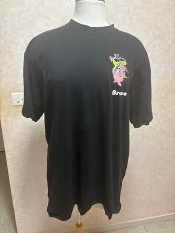 T shirt taille XL personnaliser "Bruno" bellaciao marque clique