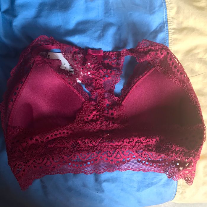Soutien gorge neuf avec étiquette bordeaux taille M - photo numéro 6