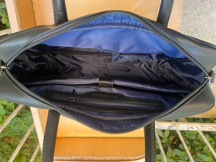 Sac business en pu noir pratique et élégant neuf jamais utilisé - photo numéro 8