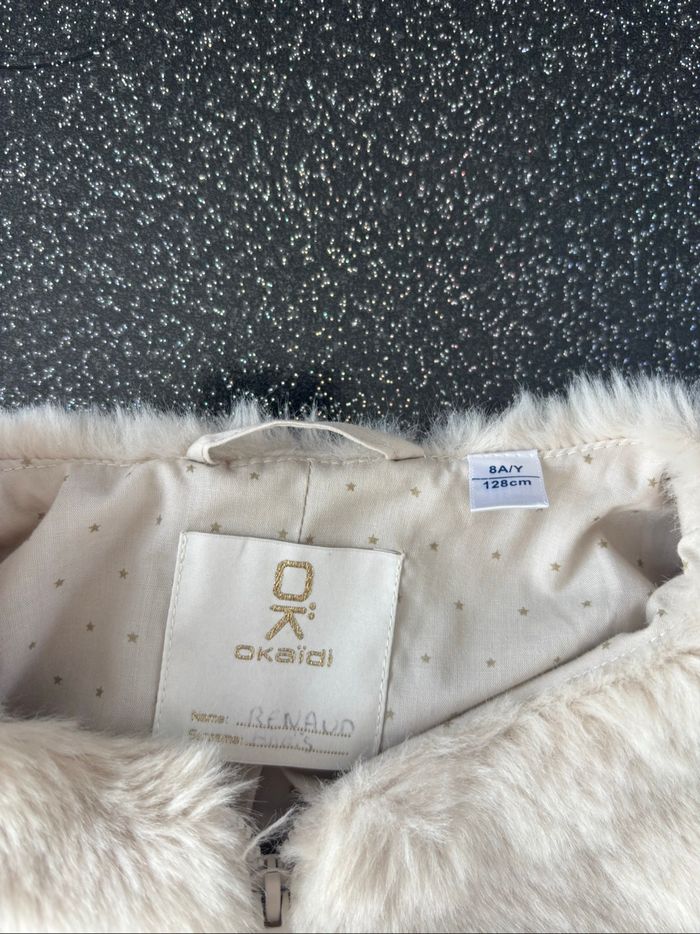 Okaidi - veste courte extra douce fille 8 ans - photo numéro 2