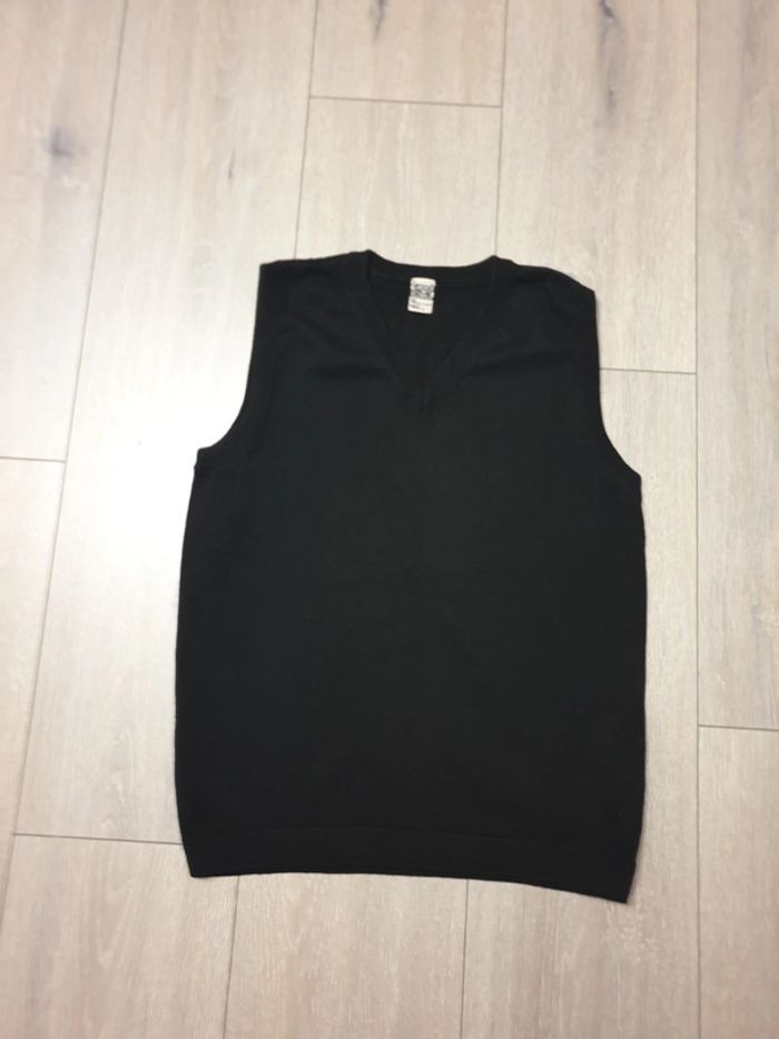 Pull sans manche noir. Garçon 10 ans. Marque Tape a l oeil