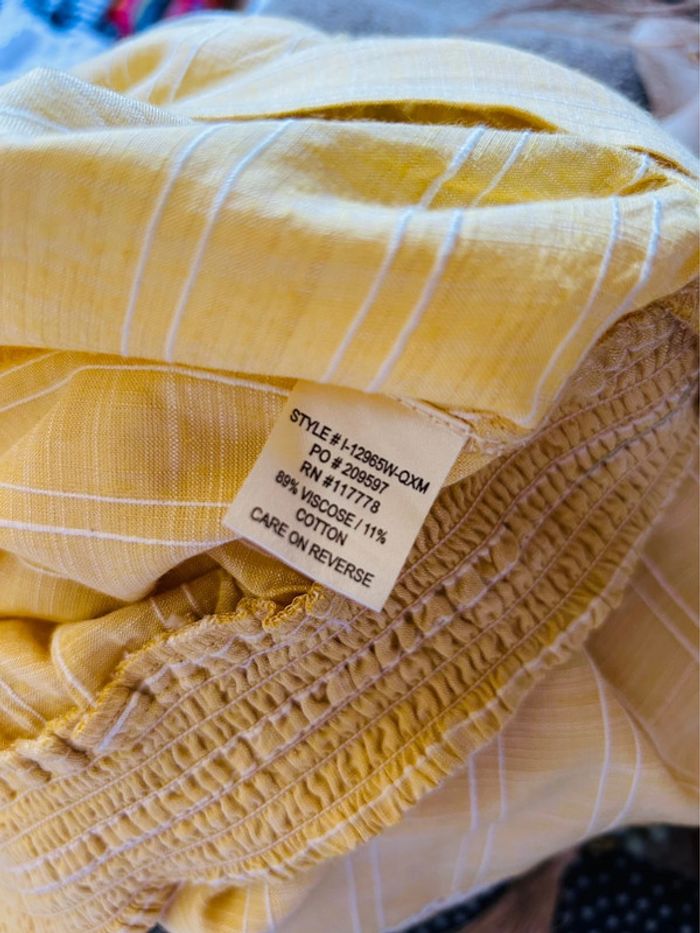 💛🌿Blouse bohème chic jaune pastel Lovestitch Made in India Pastel Boho Blouse🌿💛 - photo numéro 12